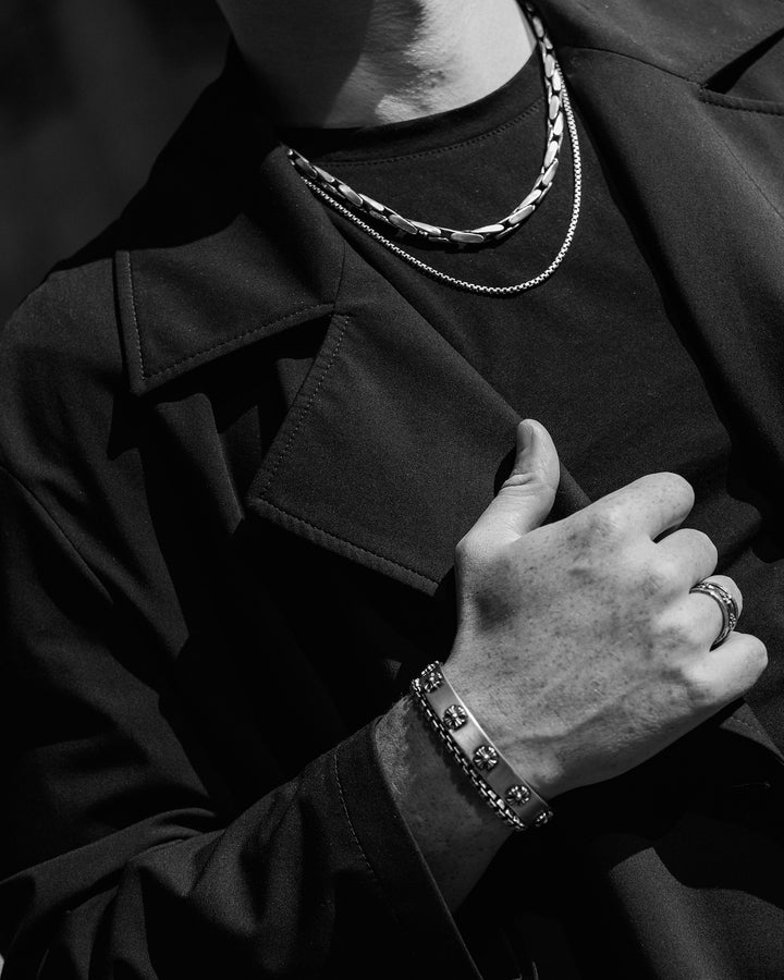 Bracelet en argent ÉTOILE POLAIRE