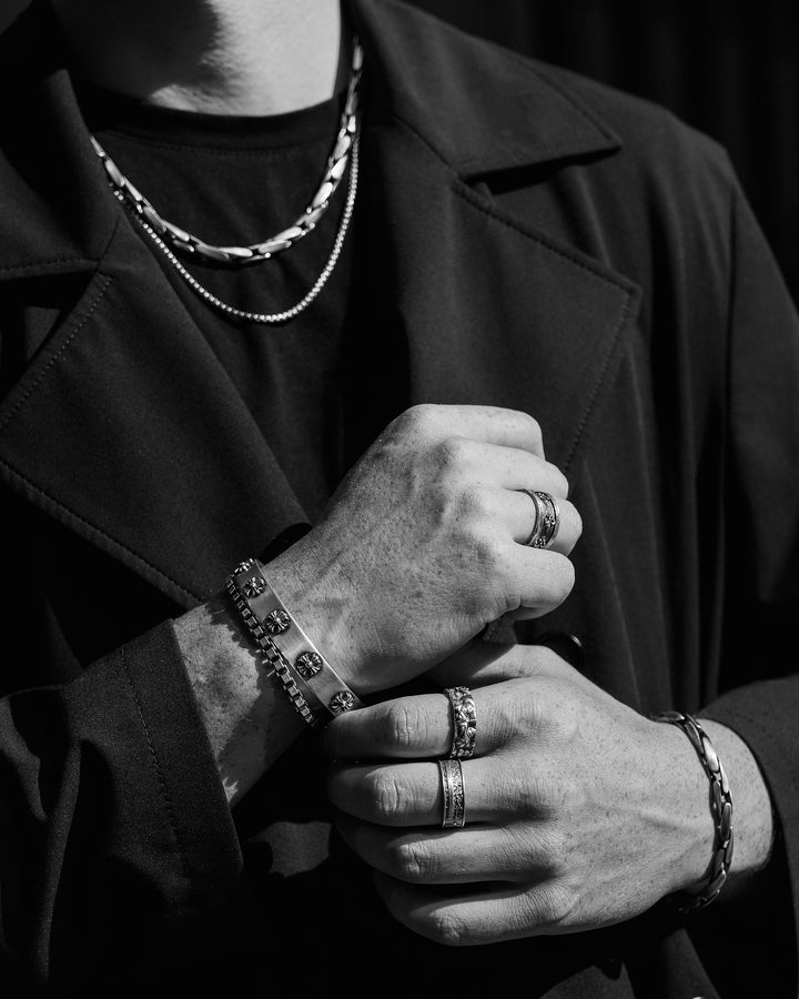 Bracelet en argent ÉTOILE POLAIRE