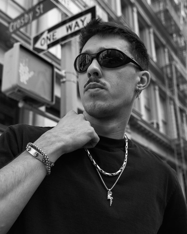 Bracelet en argent ÉTOILE POLAIRE