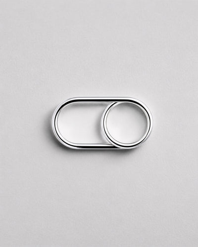 Bague en argent DOUBLE (deux doigts)