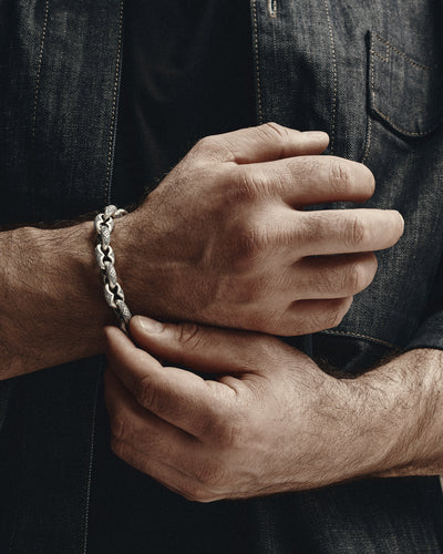 Silver bracelet VALOR