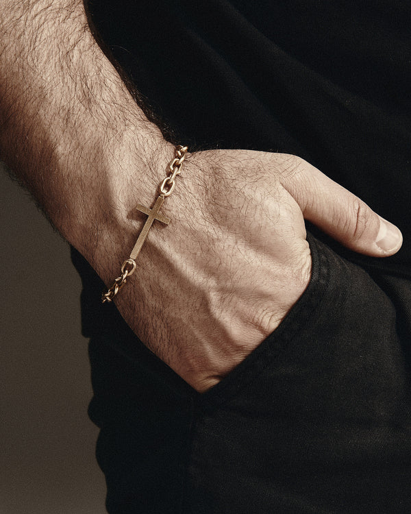 Armband STRENGTH OF FAITH (14k Gelbgold)