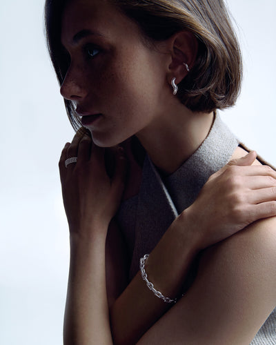 Bracelet en argent FLUX