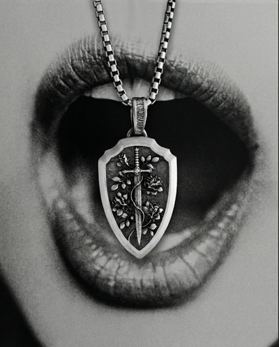 Pendentif en argent ÉPÉE DE VÉRITÉ