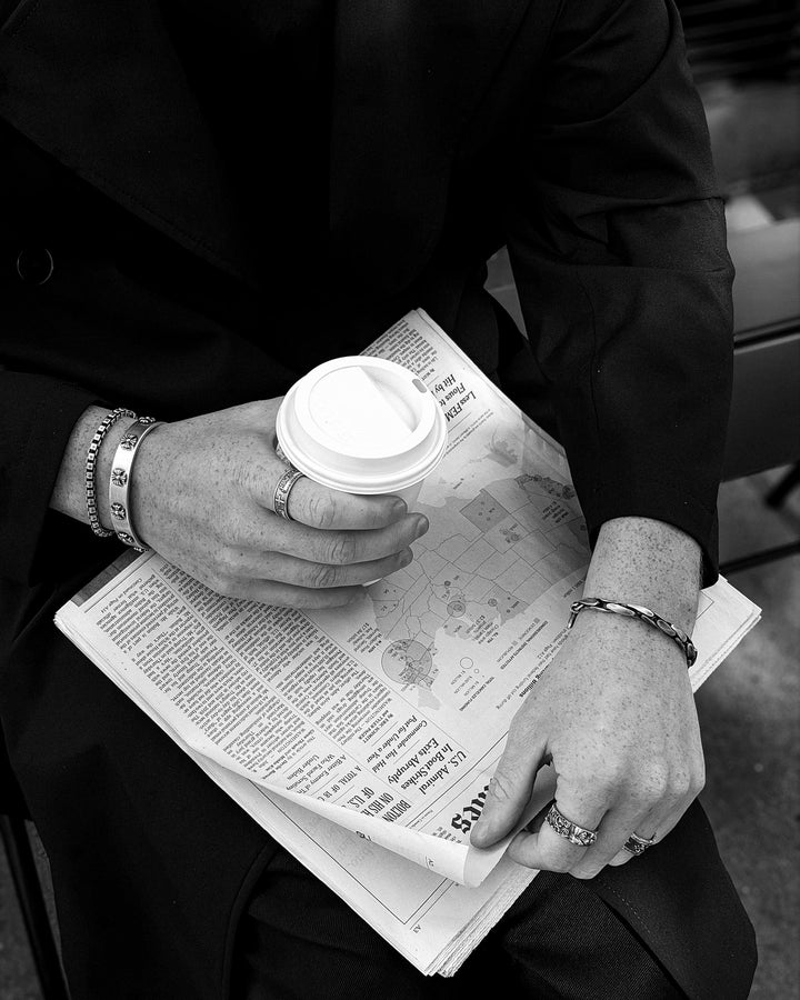 Silver bracelet TURBEN