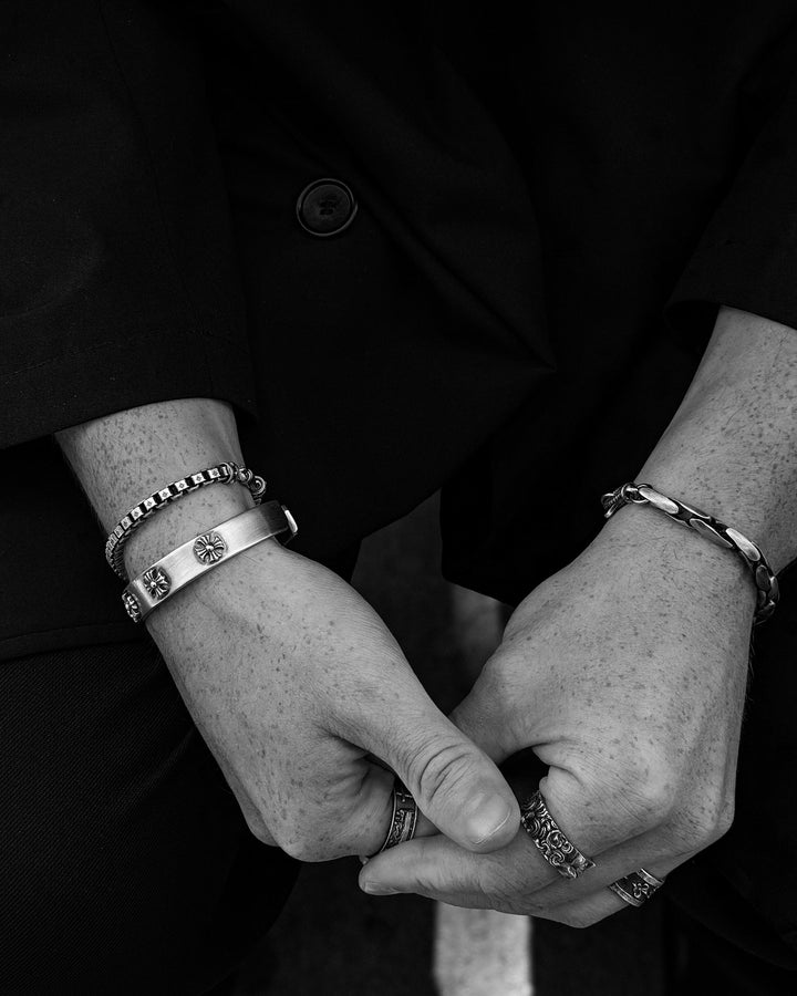 Bracelet en argent ÉTOILE POLAIRE