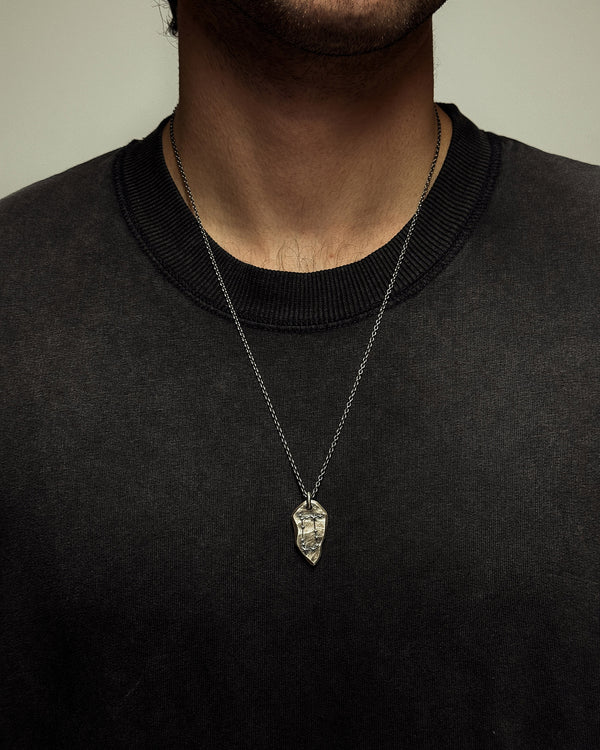 Silver pendant GEMINI CONSTELLATION on a chain