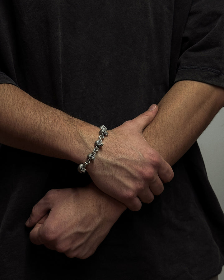 Silver bracelet CARPE DIEM