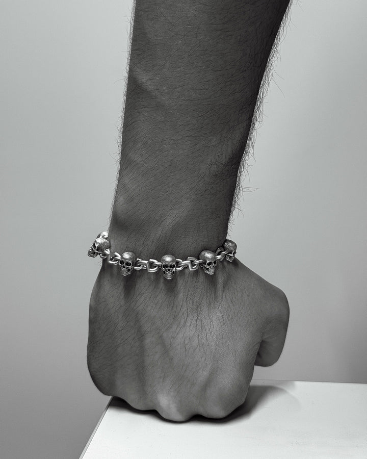 Silver bracelet CARPE DIEM