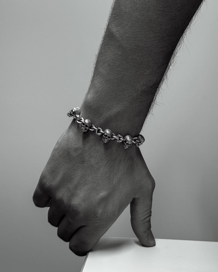 Silver bracelet CARPE DIEM