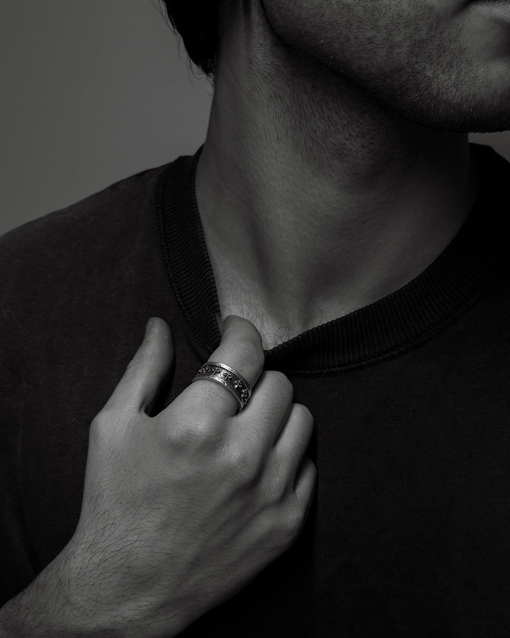 Silver ring FLEUR DE LIS