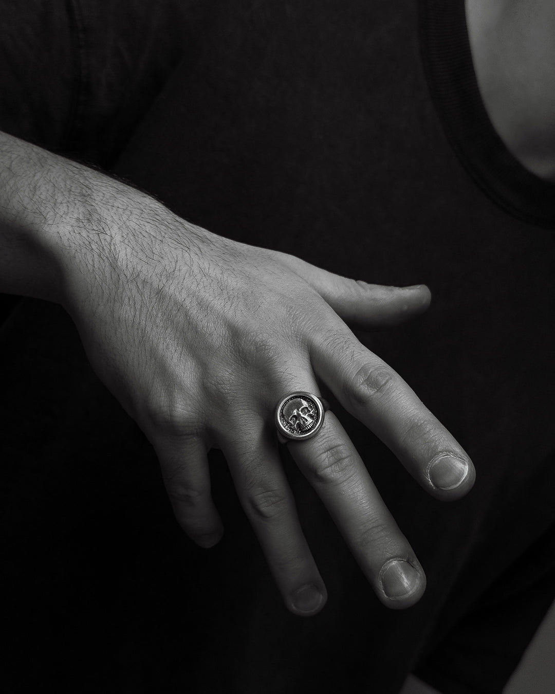 Silver ring AETERNUM