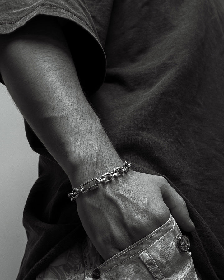 Bracelet en argent IMPRESSION