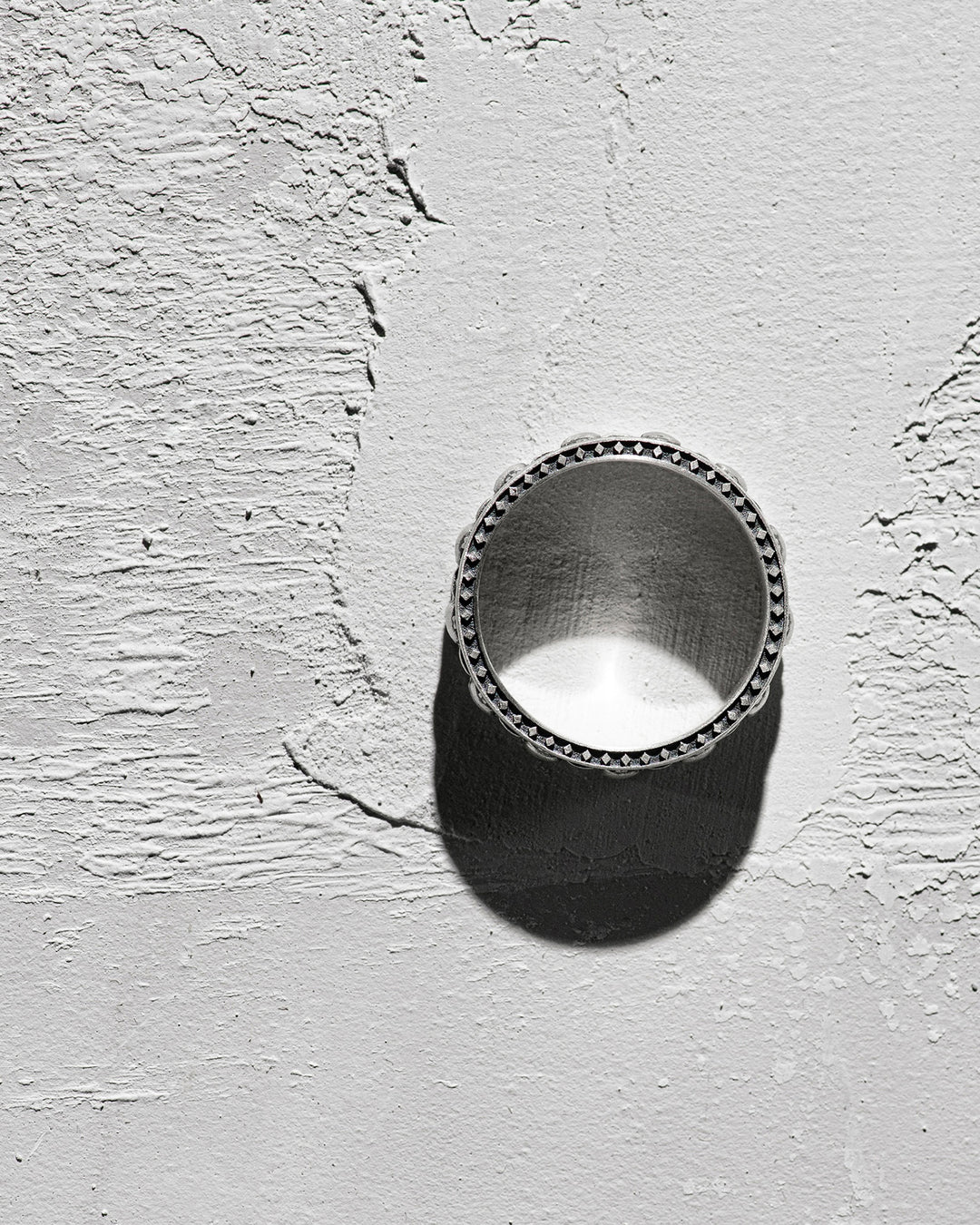 Bague en argent MEMENTO MORI