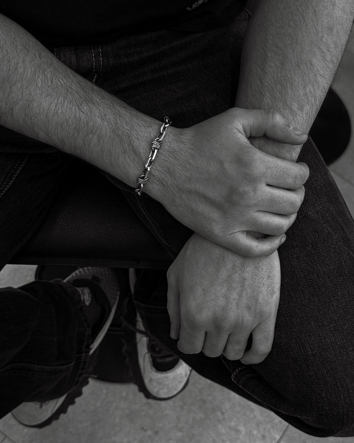 Silver bracelet TILLIT