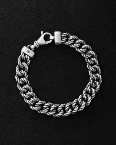 Silver bracelet DAPPER