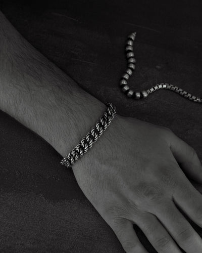 Silver bracelet DAPPER