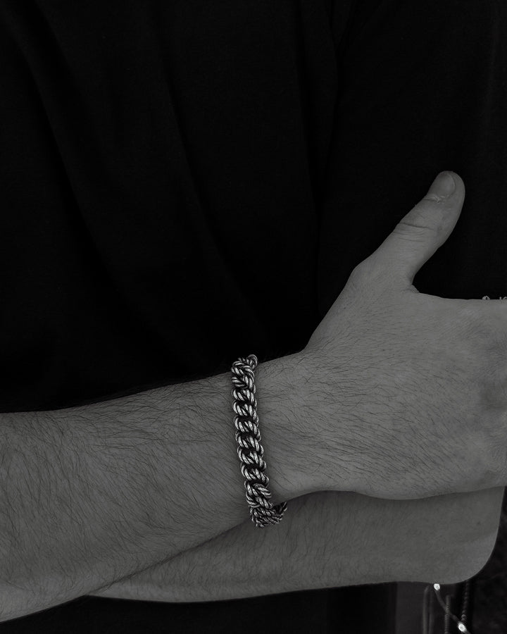 Bracelet en argent DAPPER