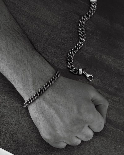 Silver bracelet MOED