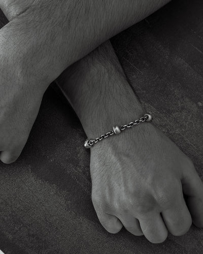 Silver bracelet STARK