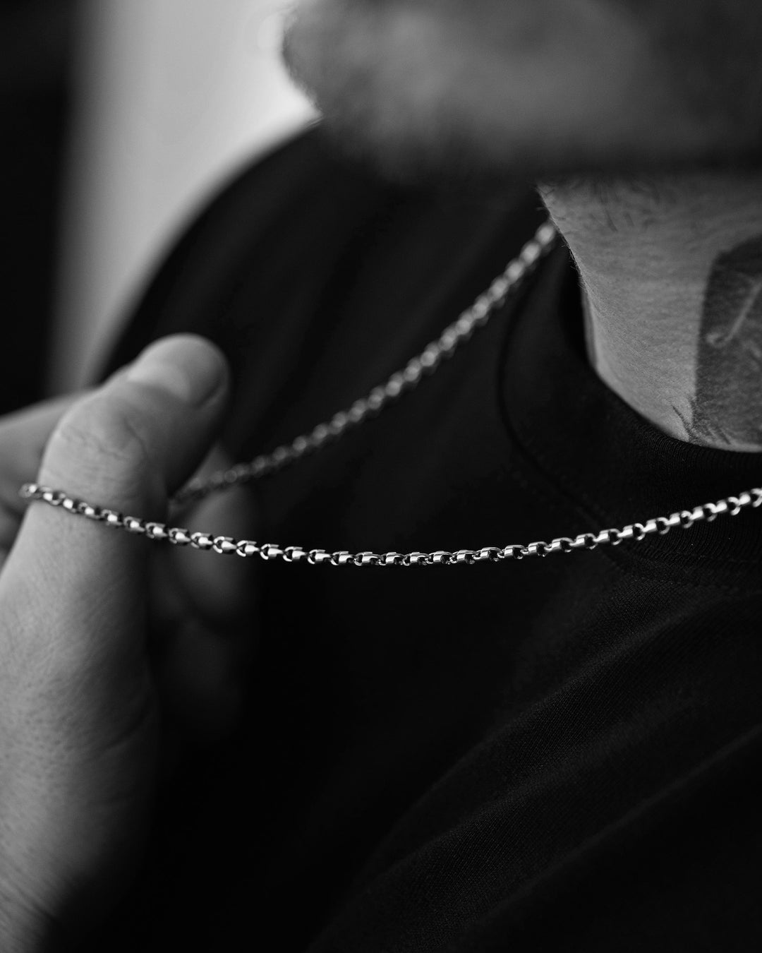 14k rose gold chain EROS