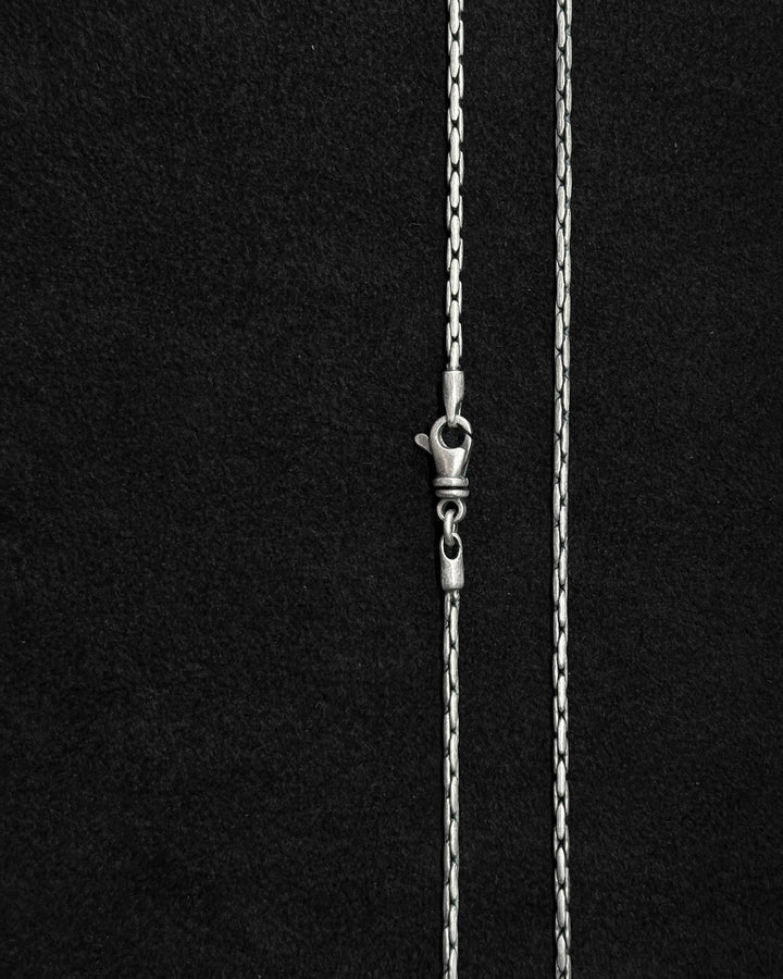 Silver chain - weave CARDANO mini