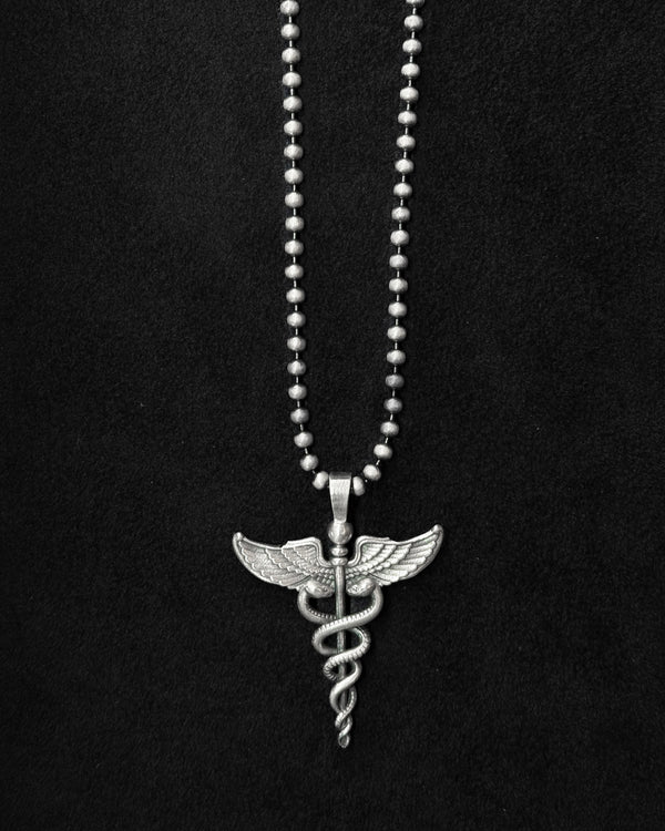 Pendentif en argent CADUCÉE
