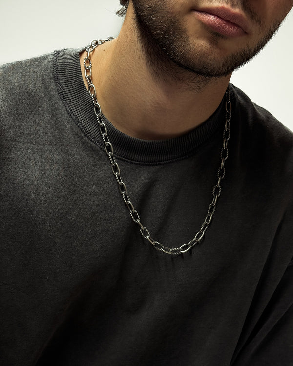 Chaîne en argent ANKERWEBEN