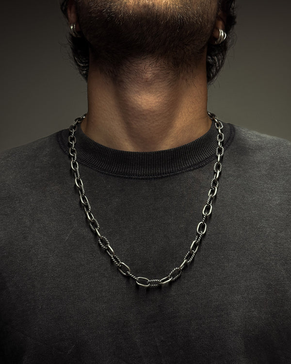 Chaîne en argent ANKERWEBEN