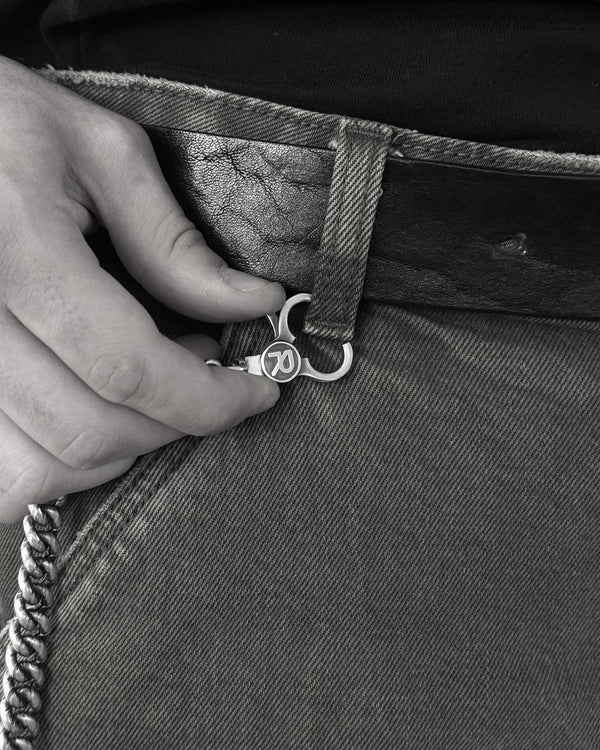 Silver key chain ROAM