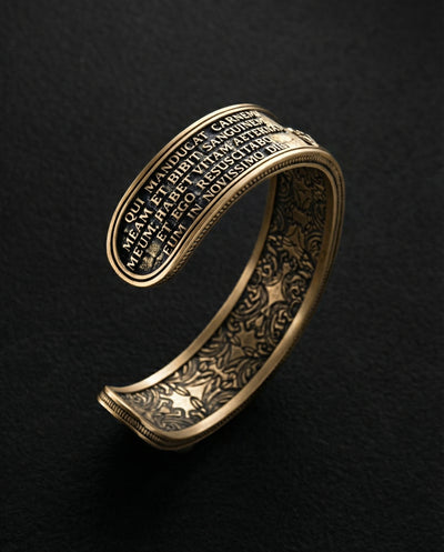 Bangle THE LAST SUPPER (14k yellow gold)