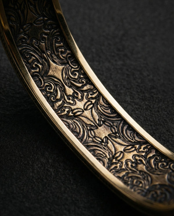 Bangle THE LAST SUPPER (14k yellow gold)