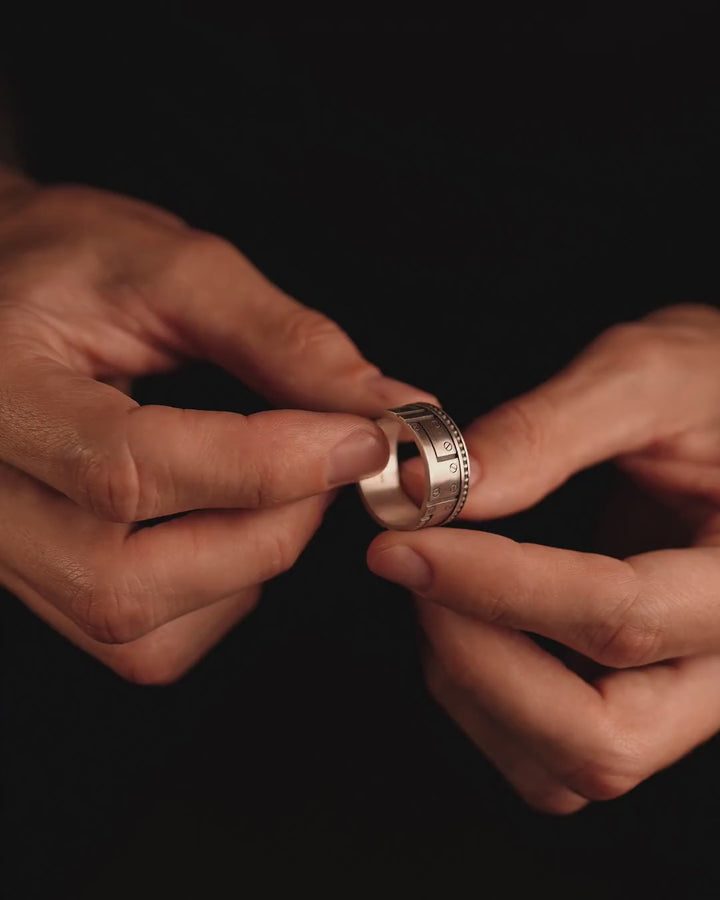 Bague en argent ELEMENT