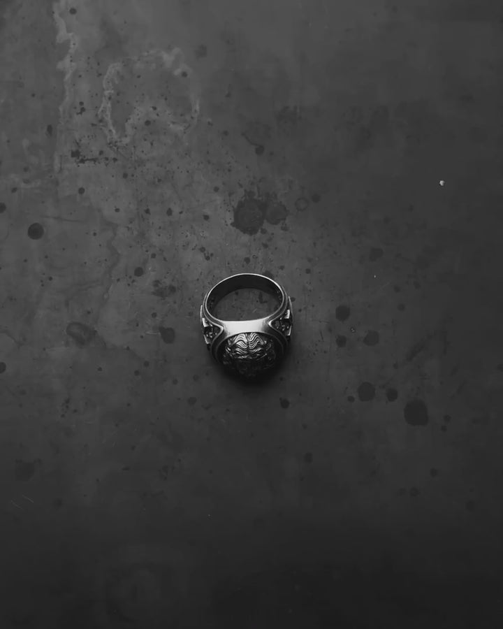 Bague en argent JÉSUS-CHRIST