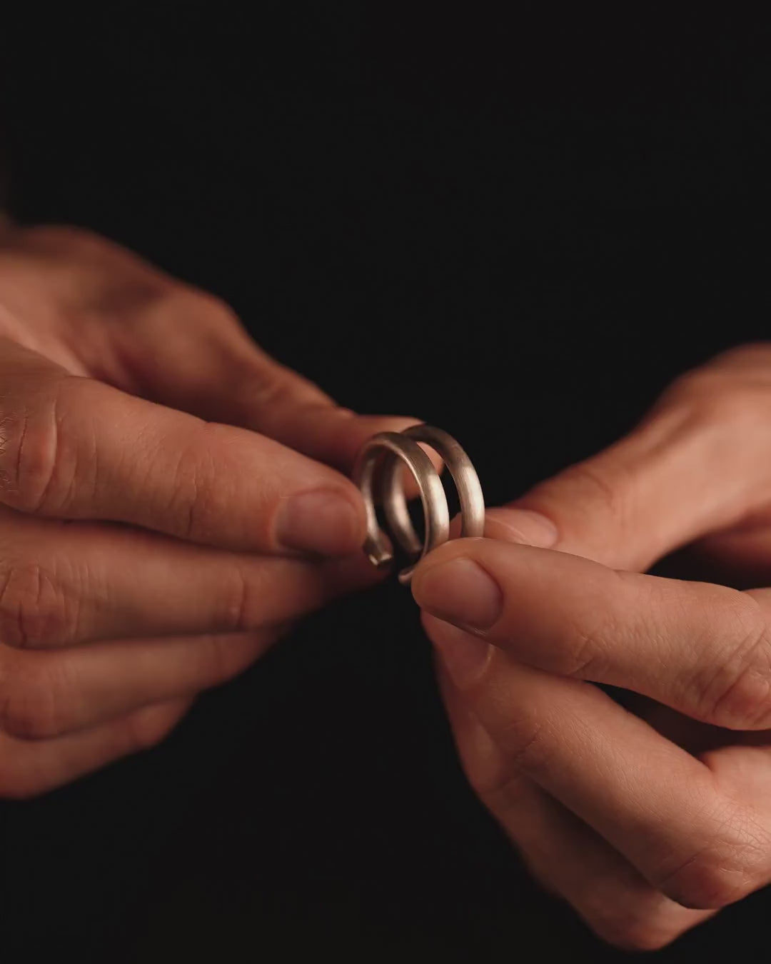Silver ring RADER