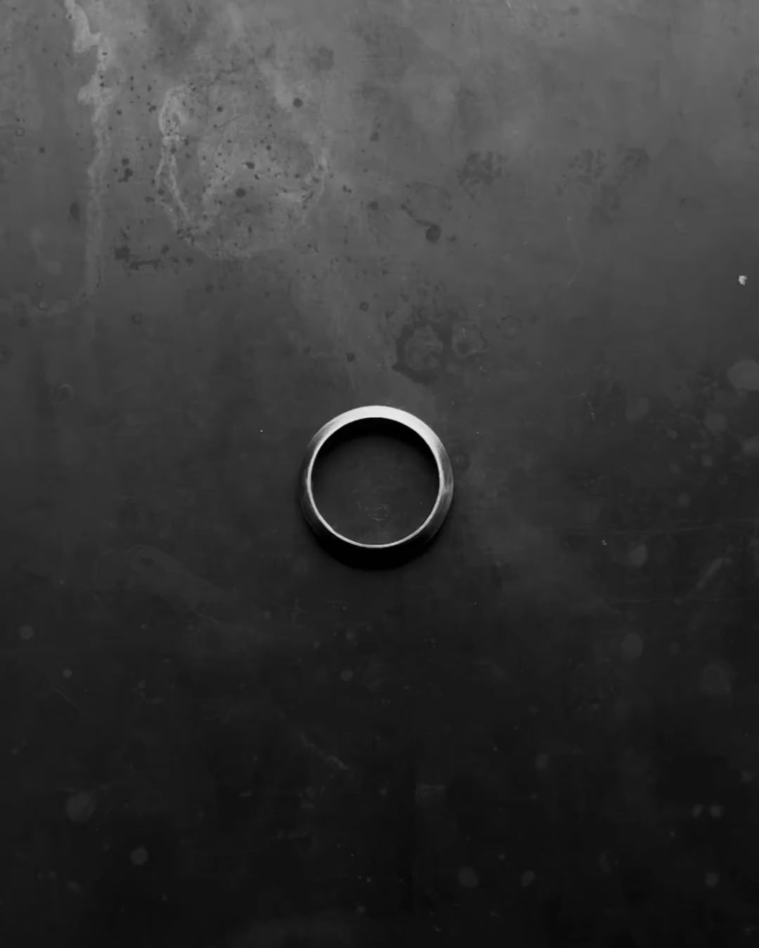Silver ring ORBIT