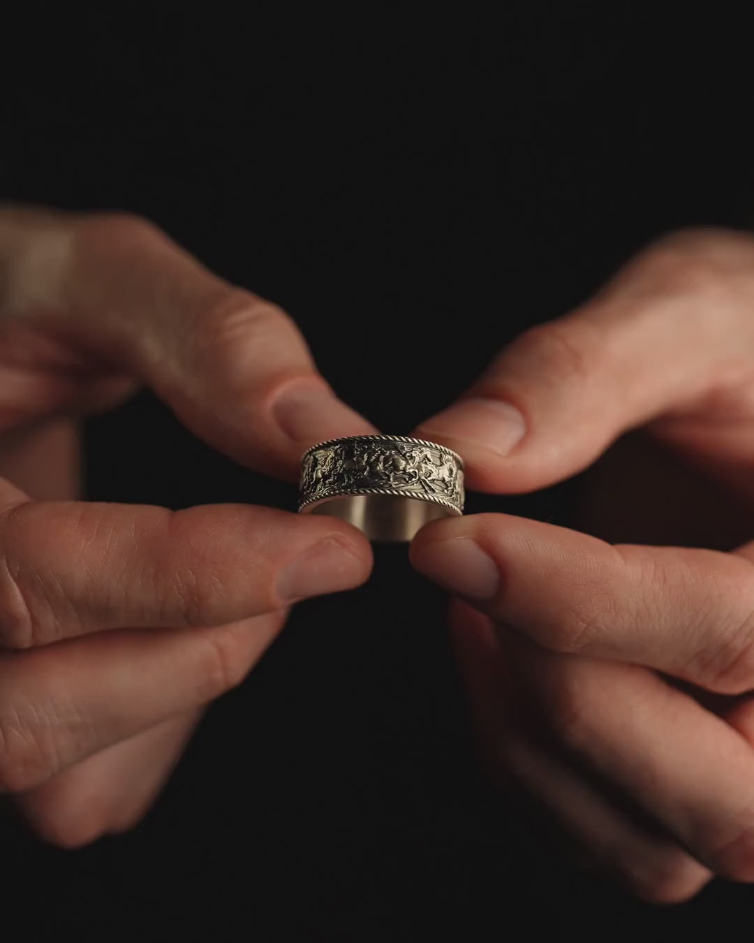 FREE SPIRIT silver ring