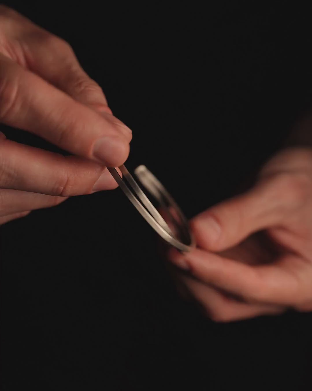 Silver bangle UNITY