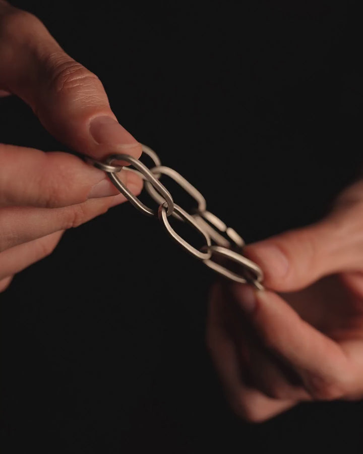 CHAIN silver bracelet