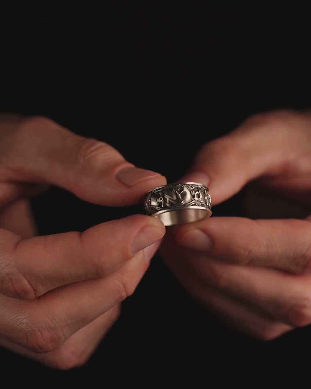 Bague en argent PURGATOIRE