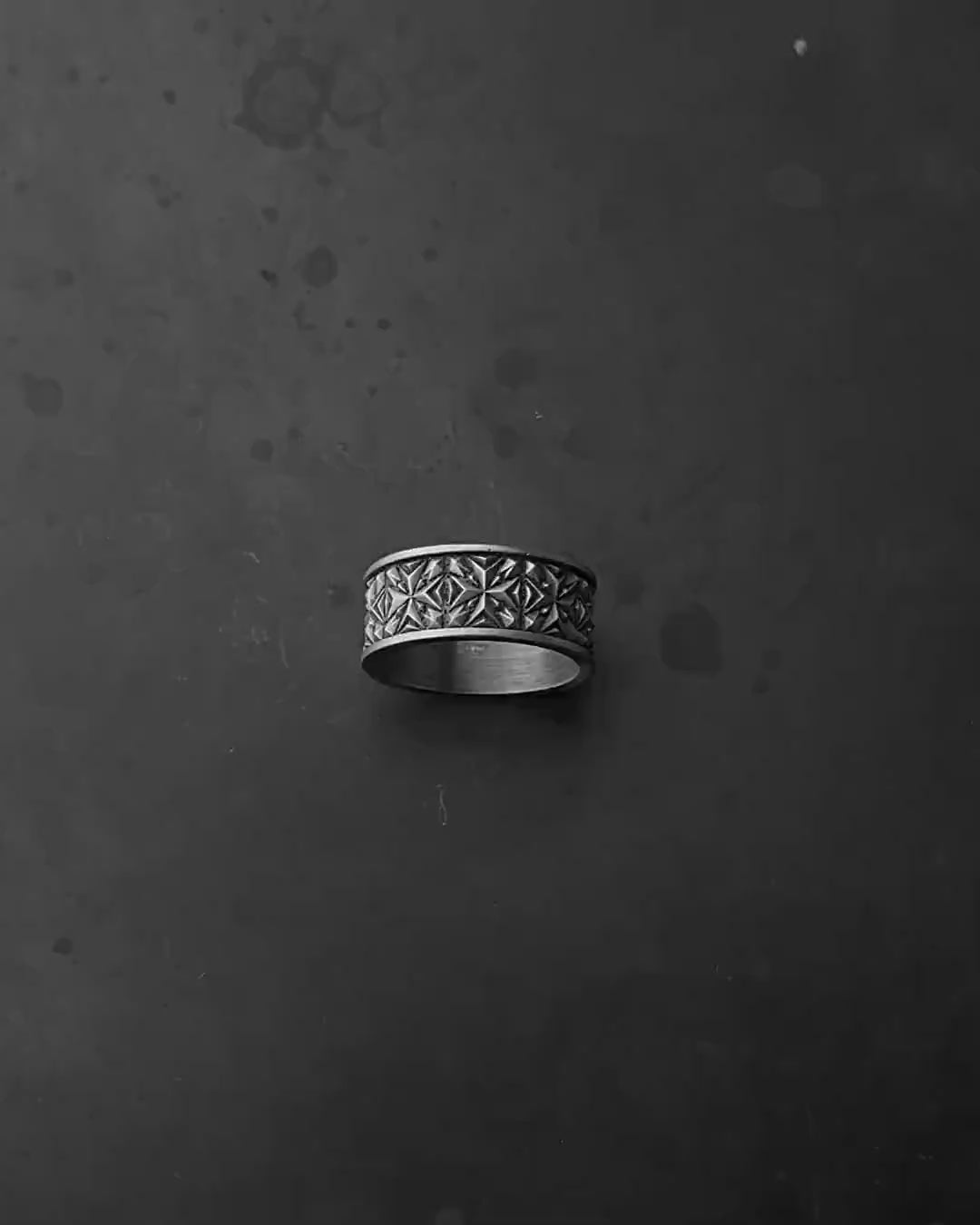 Bague en argent SPIKE