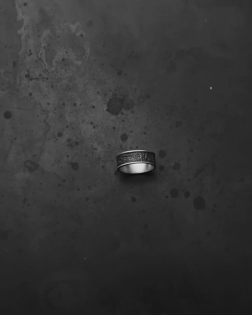 ASTEROID silver ring