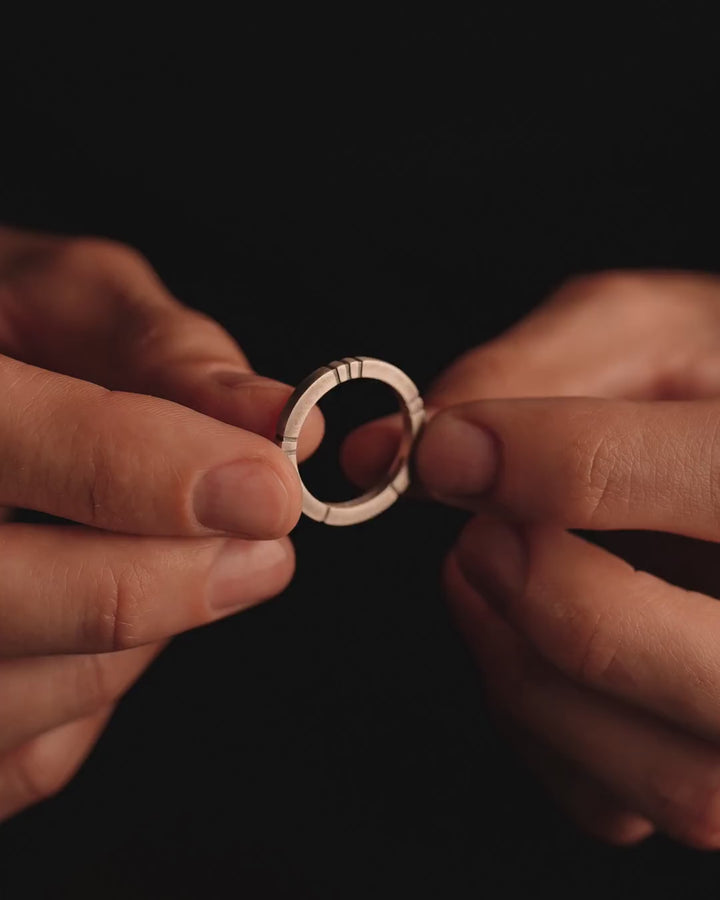 Bague en argent GROWTH