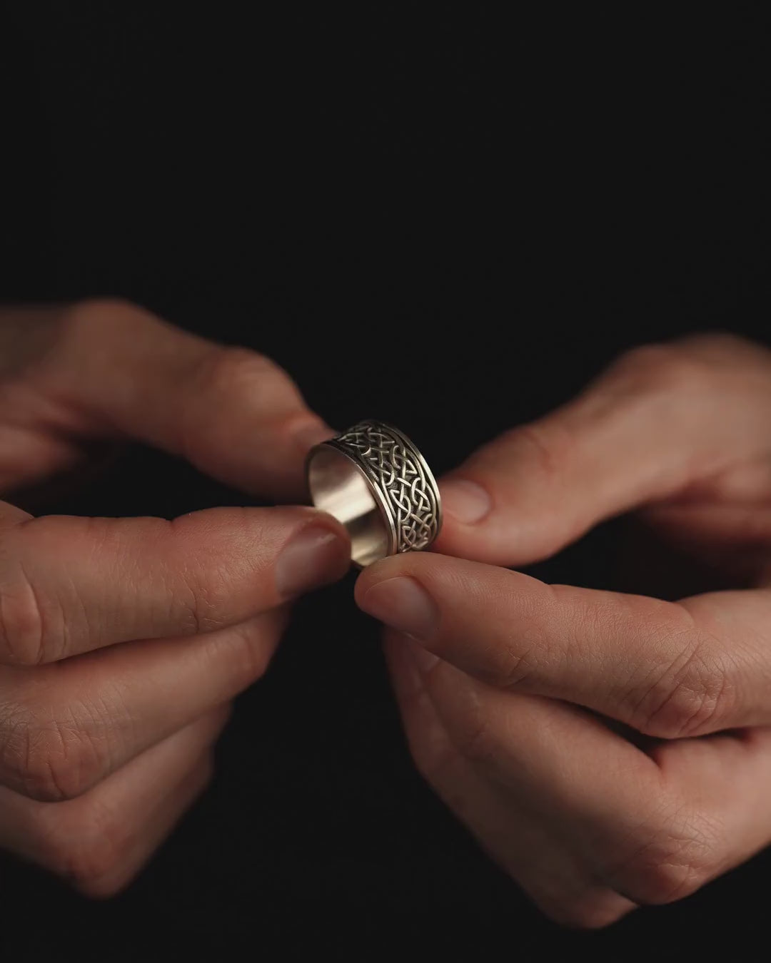 CELTIC KNOT silver ring