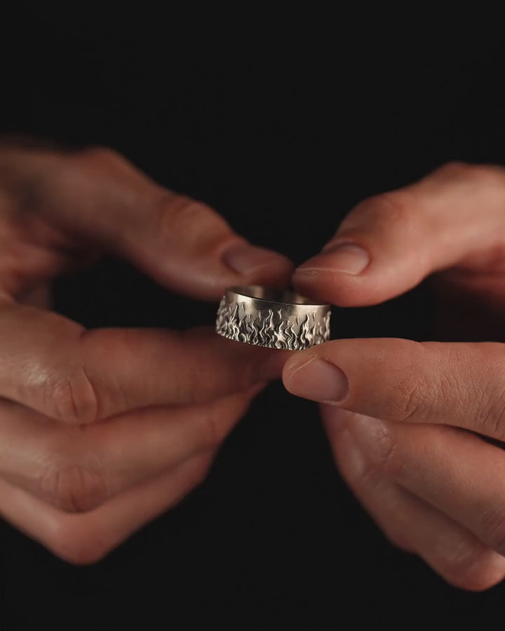 Bague en argent BRENNEN