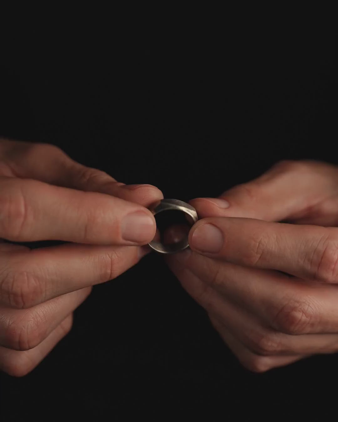 Bague en argent BREVITY