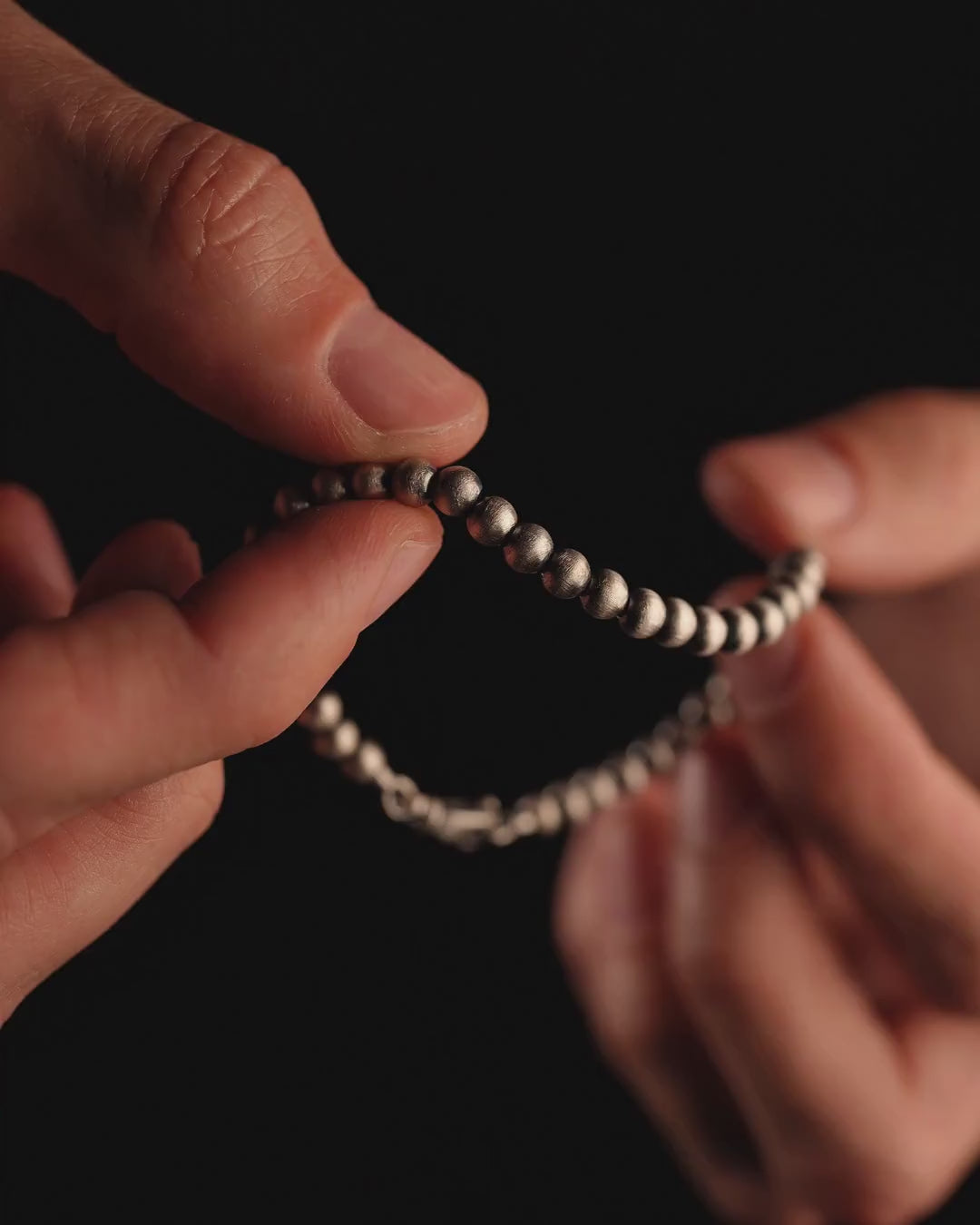 Silver bracelet DESEO