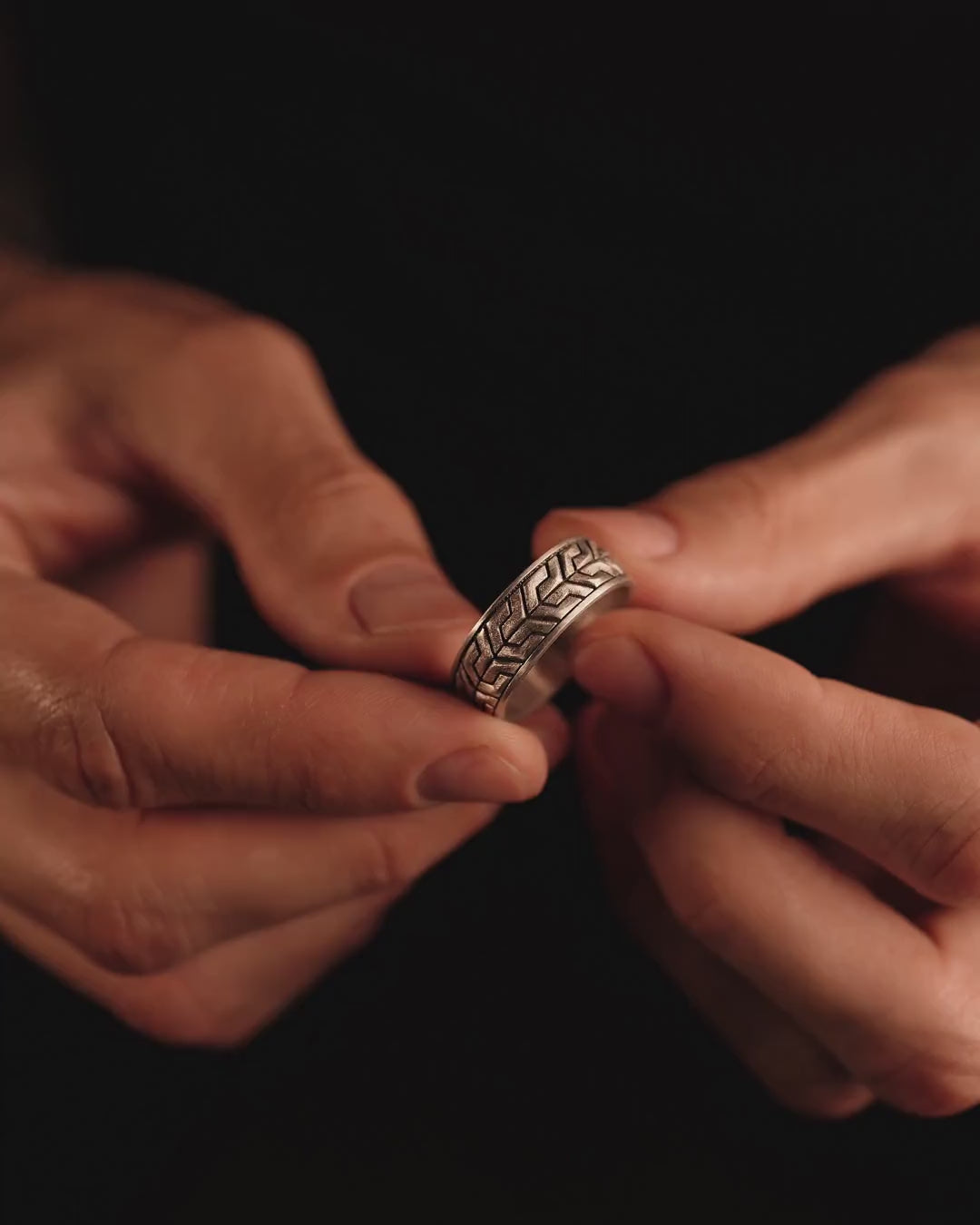 Bague en argent UMBREYTING