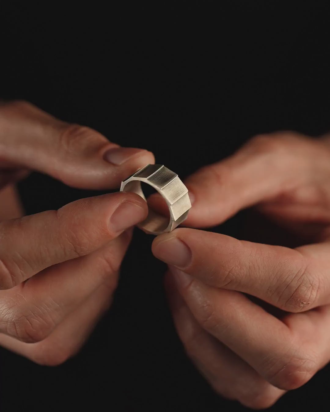 Silver ring TILLEN