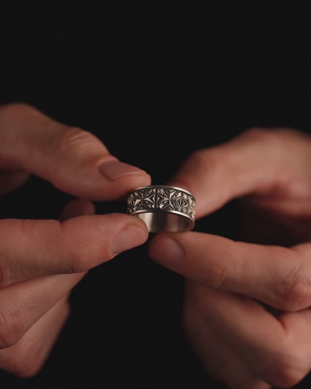 Bague en argent SPIKE